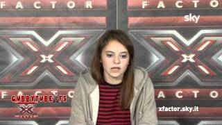 X FACTOR 5FRANCESCA MICHIELIN SI PRESENTA 1624 DonneSimona Ventura [upl. by Enael719]