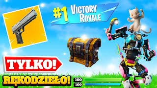 🔥TYLKO NOWE RĘKODZIEŁO CHALLENGE w Fortnite [upl. by Enal956]