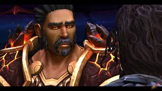 Black Dragonflight Sabellian Wrathion Ebyssian In Game Cutscene [upl. by Anniken573]