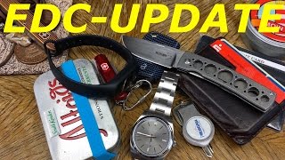 EDC Update 2016 Rolex Xiaomi Band 2 Taschenmesser und Schlüssel [upl. by Binette166]