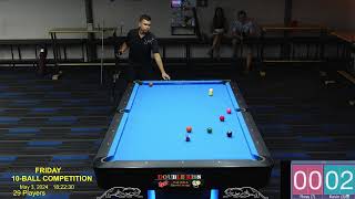 Friday 10 Ball Handicap Tournament  030524 [upl. by Hernando426]