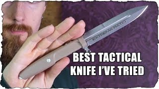 Review A REAL Tactical Knife Extrema Ratio Requiem [upl. by Lockhart]