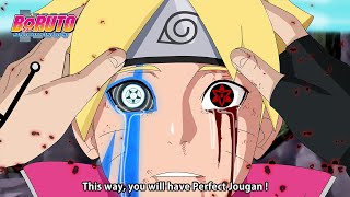 Borutos Jougan Awakened After Seeing Sasukes Death  Sasuke Gave His Eyes to Boruto [upl. by Rosati388]