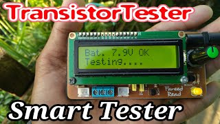 Transistortester  Simple Test Menu with Rotary Encoder FareedClarity [upl. by Ahcorb]