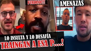 INSULTA A JON JONES Y RECIBE AMENAZA  Colby ATACA A SHAVKAT Y Le ADVIERTE MMA [upl. by Ahsait]