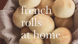 French Rolls in the Bread Machine [upl. by Laroy]