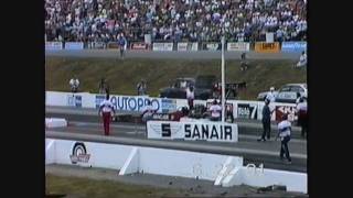 Top Fuel Dragsters NHRA 1991 Molson Grandnationals qualifying round 2 [upl. by Atimed]