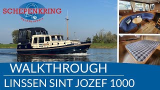 Linssen Sint Jozef Vlet 1000 for sale Walkthrough  Schepenkring jachtmakelaars  Krekelberg Nautic [upl. by Subocaj]