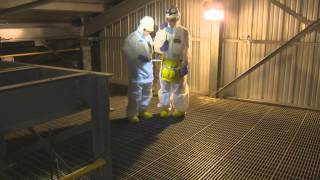 Hanford F Reactor Inspection Broll footage [upl. by Tella]