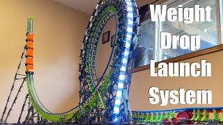 KNEX Schwarzkopf Shuttle Loop With Functioning Weight Drop Launch System [upl. by Gladdy908]