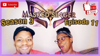 Masked Singer Season 3 Episode 11  Smack down Night Angel vs Kangaroo amp Astronaut vs Turtle [upl. by Henigman]