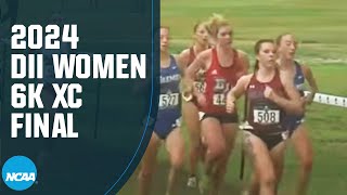 2024 DII womens NCAA cross country championship  FULL RACE [upl. by Bobette]