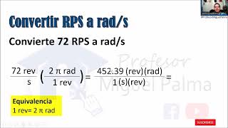 Convertir RPS a Rads [upl. by Damalis509]