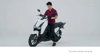 Fitur pada motor listrik Charged Rimau [upl. by Nosde]