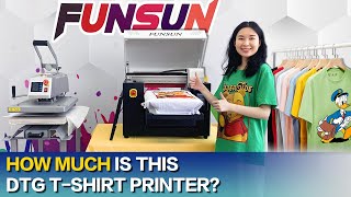 FAQ 1 How Much Is This DTG T shirt Printer [upl. by Wirth]