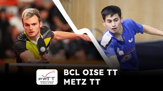 BCL Oise TT  Metz TT  Nationale 1 Messieurs [upl. by Lorollas]