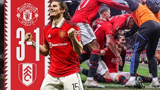 WHAT A GAME 🔥  Man Utd 31 Fulham  Highlights [upl. by Yale349]