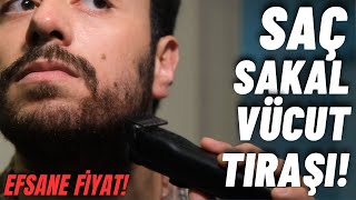 TÜRKİYEDE İLK SAÇ VE VÜCUT İÇİN EN İYİSİ XIAOMİ GROOMING KİT PRO TIRAŞ MAKİNESİ İNCELEME [upl. by Analra]