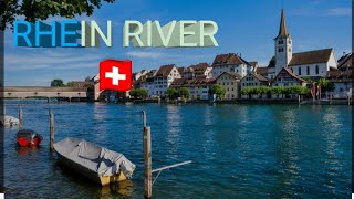 Rhein River Diessenhofen  Konztancevlog travel myswitzerland mountains highlights [upl. by Llewkcor]