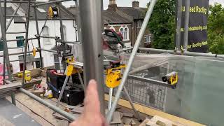 Balcony Roof London flatroofreplacements flatroof balconyroof roofdecking [upl. by Adnalu]