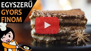 Tiramisu  Recept Videók [upl. by Aicirtal246]