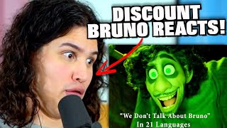 Vocal Coach Reacts to We Dont Talk About Bruno 21 Languages 💚 🐀 [upl. by Eleni]