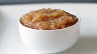 How to Make Applesauce  Easy Amazing Homemade Applesauce Recipe [upl. by Lilith]