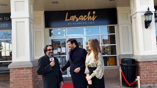 Larachi by Nauman Ijaz Host Ali Shah zee9 tv Toronto [upl. by Aronos]