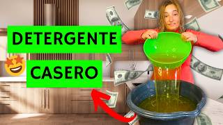 Gana DINERO con este DETERGENTE🧽 Receta de Detergente Casero🤑 [upl. by Anomahs]