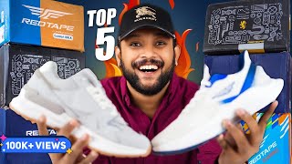 6 Best Red Tape Shoes Under ₹1500 🔥 Best Sneakers Under ₹2000  Amazon Shoes Haul 2024  ONE CHANCE [upl. by Kirby556]