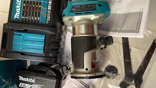 Makita router  máy phay makita XTR01Z  makita phay pin 18v không than giá 2tr5 0962232180 tung [upl. by Laeynad186]