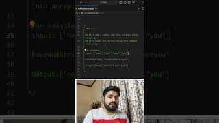 Encode and Decode  Leetcode  Medium frontenddevelopment javascriptframework dsaforbeginners [upl. by Treb]