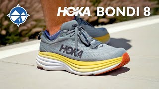 HOKA Bondi 8 Full Shoe Review  A Max Cushioning Favorite Is Now Even Softer [upl. by Nesyrb13]