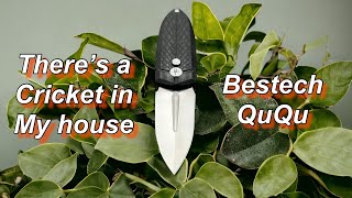 Bestech QuQu  the 1st time I’ve reviewed a knife designed by a child [upl. by Kcirddehs]