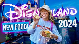 We Try More NEW Disneyland Food For 2024  Finally Got Our Hands On This VIRAL Treat [upl. by Rraval834]