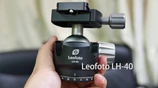 Leofoto LH40 Locking power test [upl. by Zitvaa]