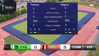 Pakistan U21 Vs BelgiumU21 Hockey Live  Livestream Hockey Junior World Cup 2023 [upl. by Boelter375]