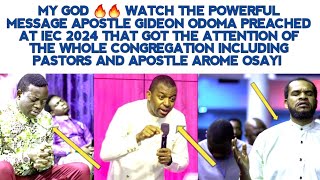 WATCH THE POWERFMESSAGE APOSTLE GIDEON PREACHED AT IEC 2024 THAT GOT THE ATTENTION OF EVERYONE [upl. by Benita]