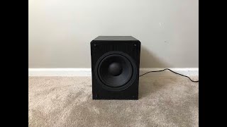 Definitive Technology ProSub 80 Home Theater Powered Active Subwoofer [upl. by Jean28]