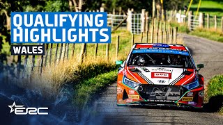 Qualifying Highlights  ERC JDS Machinery Rali Ceredigion 2024 [upl. by Nahsed]