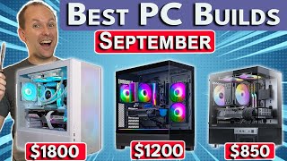 🔥 PC Gaming is Cheap 🔥850  1200  1800 PC Build  Best PC Build 2024 September [upl. by Naamann629]