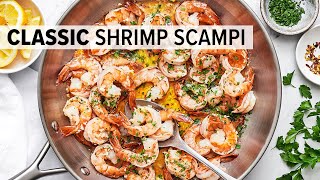 SHRIMP SCAMPI  An Easy 10Minute Dinner Recipe [upl. by Giffie]