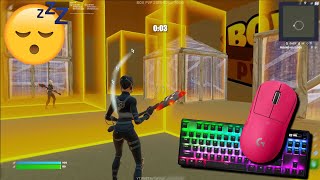 4k 360 fps Keyboard ASMR 😴 Fortnite Box fights 📦 [upl. by Westfahl]