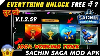 🔥SACHIN SAGA MEGA MOD APK  FULL UNLOCKED amp UNLIMITED COINS amp GEMS  VERSION 1259  NEW UPDATE [upl. by Sul735]