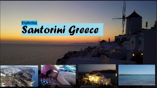 TOURIST PLACES IN SANTORINI GREECE [upl. by Idnis]