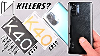 Redmi K40 amp K40 Pro UNBOXING and DETAILED REVIEW  We ARE the Flagship KILLERS [upl. by Bunns]