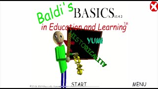 Baldis Basics Remix wgameplay [upl. by Mabel]