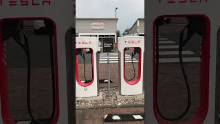 Tesla Supercharger Oberhonnefeld im Westerwaldpark an der A3 [upl. by Traci823]