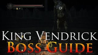 Dark Souls 2 King Vendrick Boss Guide  How to defeat Vendrick NG [upl. by Trab]