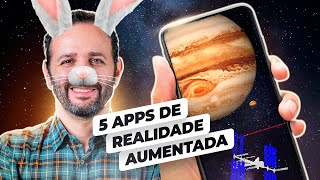 REALIDADE AUMENTADA Apps que TRANSFORMAM a VIDA [upl. by Watanabe]